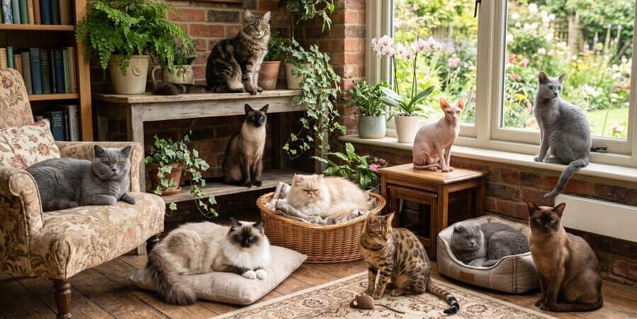 10 Best Cat Breeds For UK Homes: Expert Choices You’ll Love